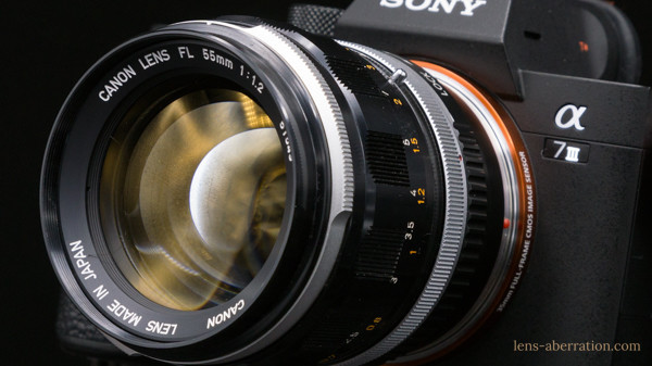 標準大口径】Canon FL 55mm F1.2 外観レビュー | 収差Love