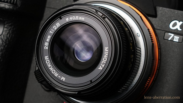 広角】MINOLTA M-ROKKOR 28mm f2.8 外観レビュー | 収差Love