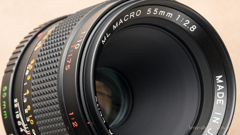 標準マクロ】YASHICA ML MACRO 55mm F2.8 外観レビュー | 収差Love