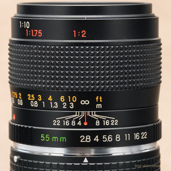 標準マクロ】YASHICA ML MACRO 55mm F2.8 外観レビュー | 収差Love