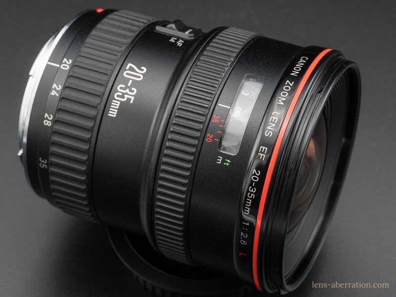 広角ズーム】Canon EF 20-35mm F2.8 L 外観レビュー | 収差Love