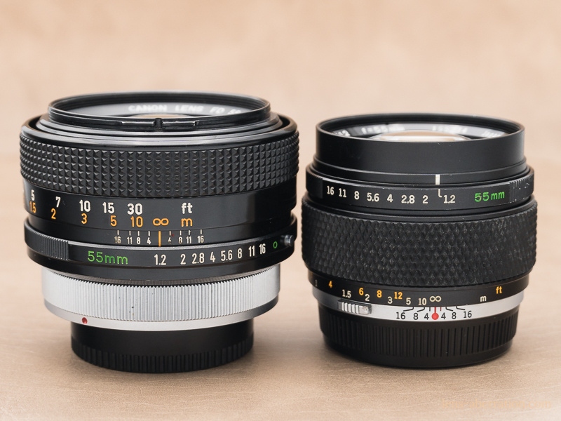 標準大口径】OLYMPUS OM G.ZUIKO 55mm F1.2 外観レビュー | 収差Love