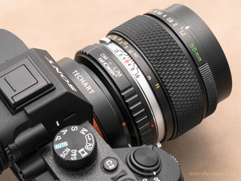 標準大口径】OLYMPUS OM G.ZUIKO 55mm F1.2 外観レビュー | 収差Love