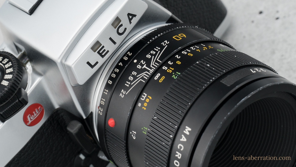 ライカマクロ】LEICA MACRO-ELMARIT-R 60mm F2.8 外観レビュー | 収差Love