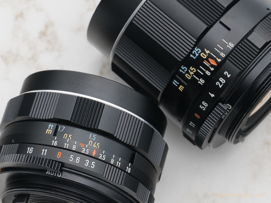 タクマー比較】SMC TAKUMAR 35mm F2 vs. F3.5 | 収差Love