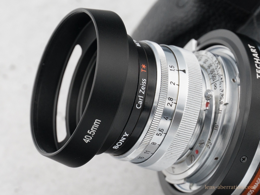本家ゾナー】Contax Sonnar 50mm F1.5 外観レビュー | 収差Love