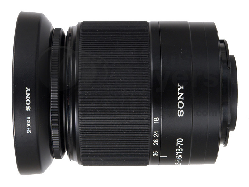 Sony DT 18-70mm f/3.5-5.6 lens reviews, specification, accessories