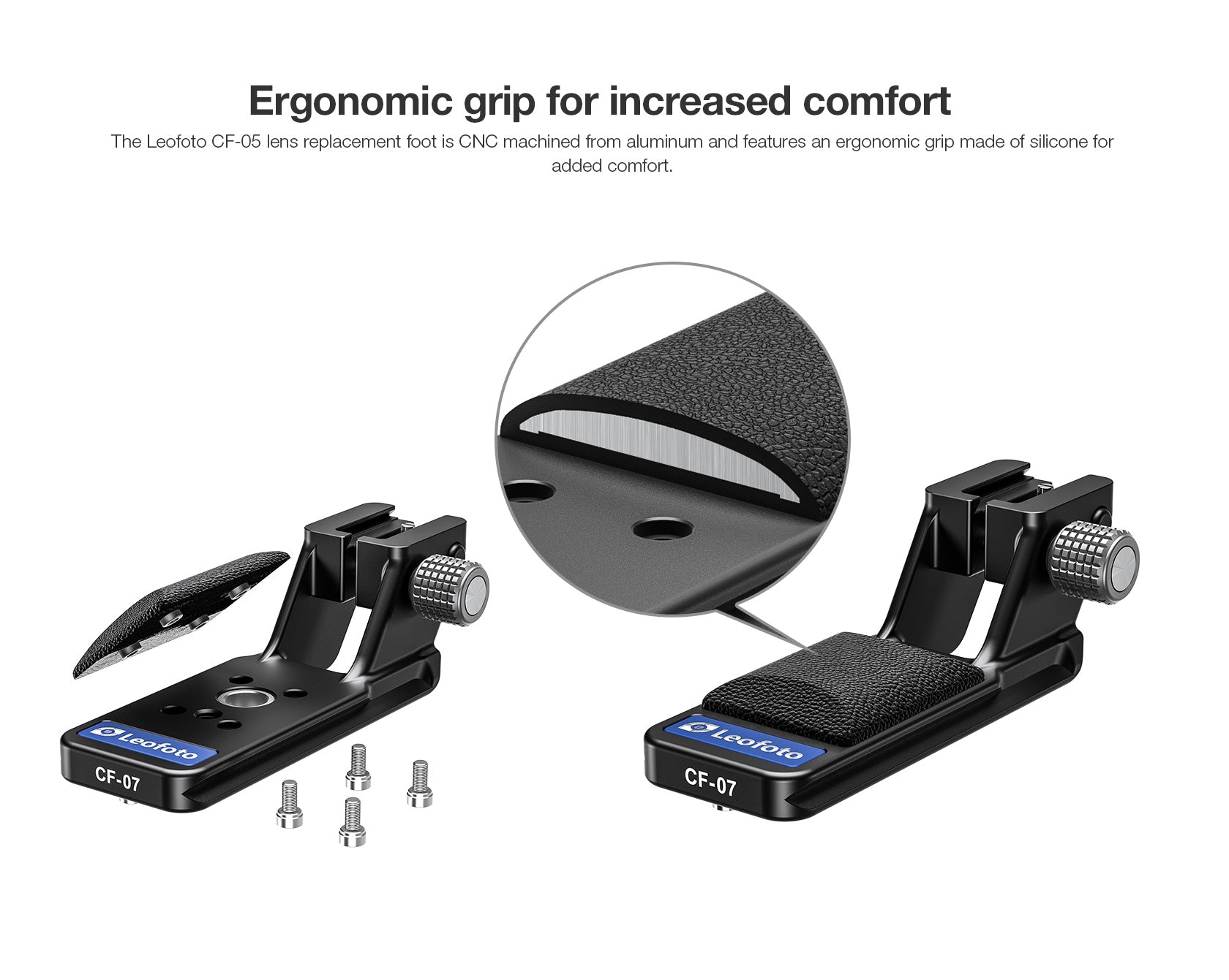 Leofoto CF-07/W Replacement Foot for Canon RF70-200mm F2.8 L IS USM Z