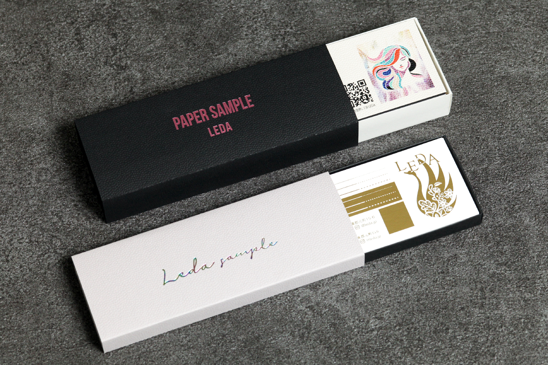 未晒クラフト［長3カマス封筒］ | 箔押しのLEDA