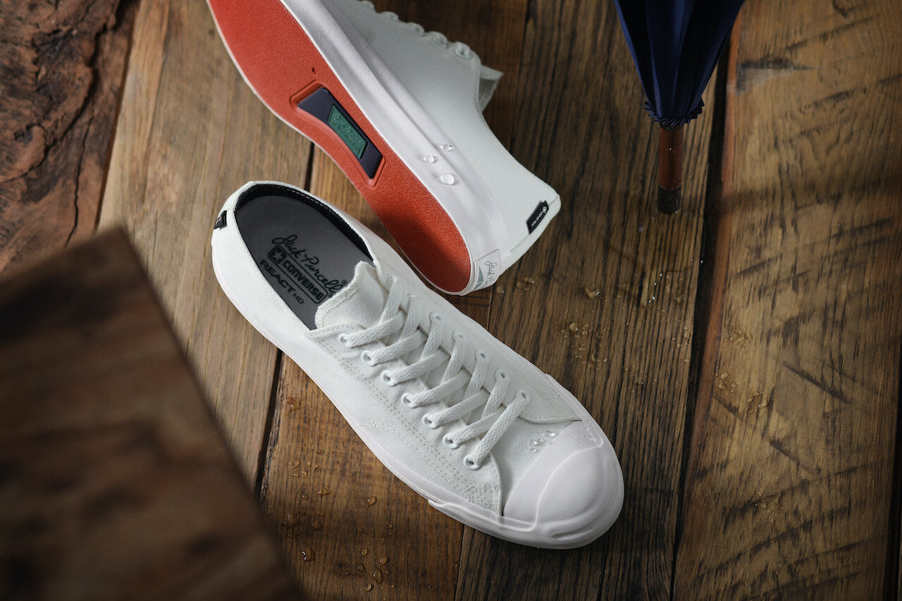 コンバース】雨の日も頼れる！「ジャックパーセル」にゴアテックス