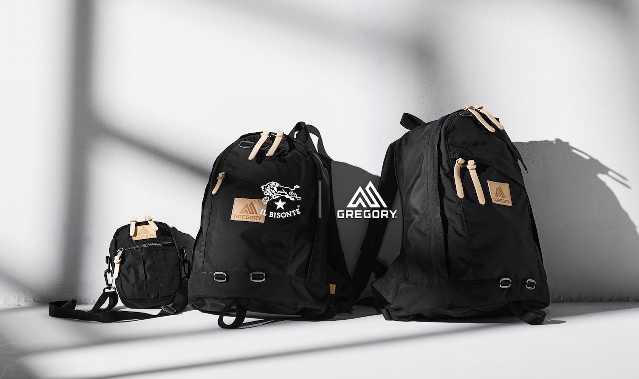 イル ビゾンテとグレゴリーが初コラボ！大人気バックパック