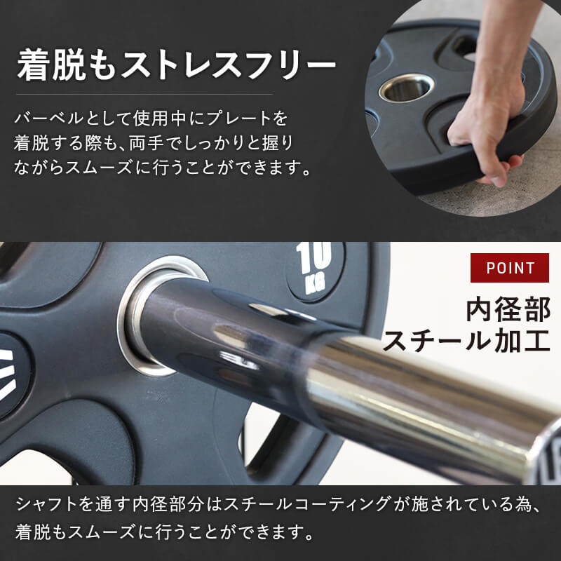 オリンピックプレート 20kg 2枚セット ｜ラインナップ｜トレーニング