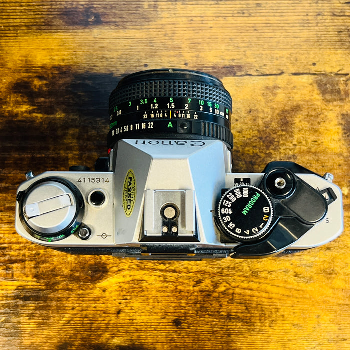 Canon AE-1 Program + FD 50mm 1.8 — Legacy Photo Lab of Dallas