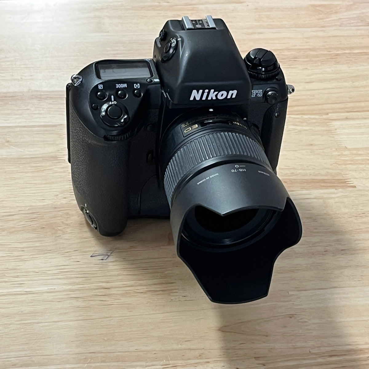 Nikon F5 w/ MF-28 Back - Body and 35mm Nikon Lens — Legacy Photo