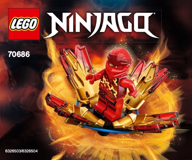 LEGO Instructions for set 70686 Spinjitzu Burst - Kai, Ninjago