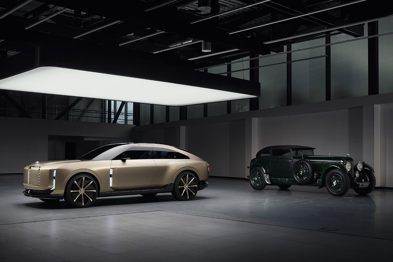 伝説の「ブルートレイン」が現代に蘇る。ベントレー、未来を映す電動