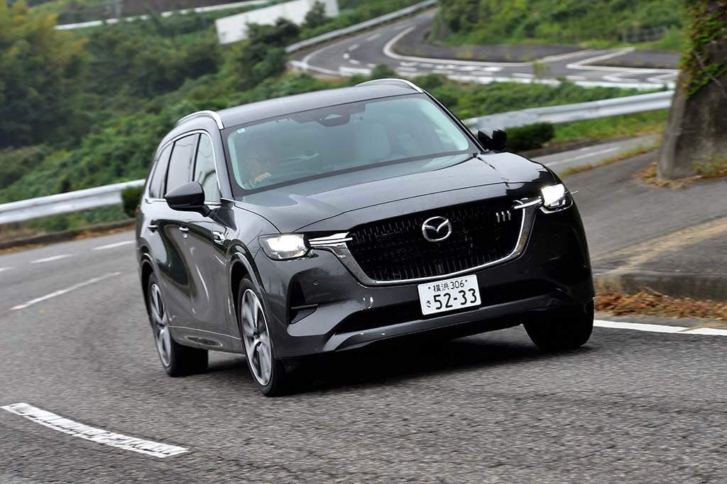 国内試乗】マツダ渾身のフラッグシップSUV「CX-80」の実力は？ - LE