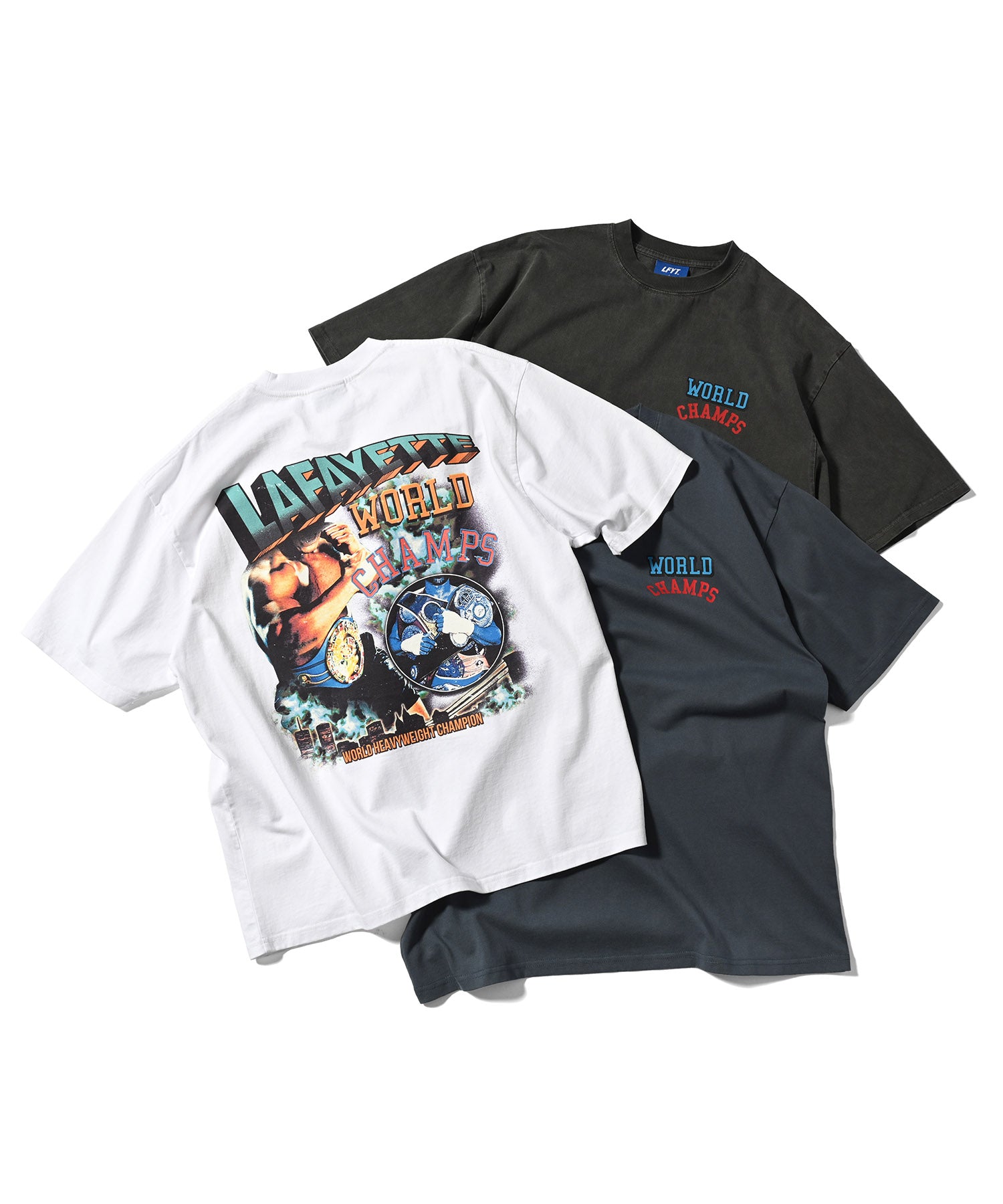 LFYT - WORLD CHAMPS TEE TYPE-8 - VINTAGE EDITION LS240107