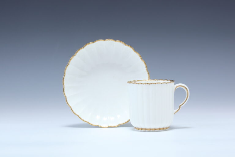 セーブル Sevres 1760 ブルーセレステ花絵小トレイ | 西洋骨董陶磁器