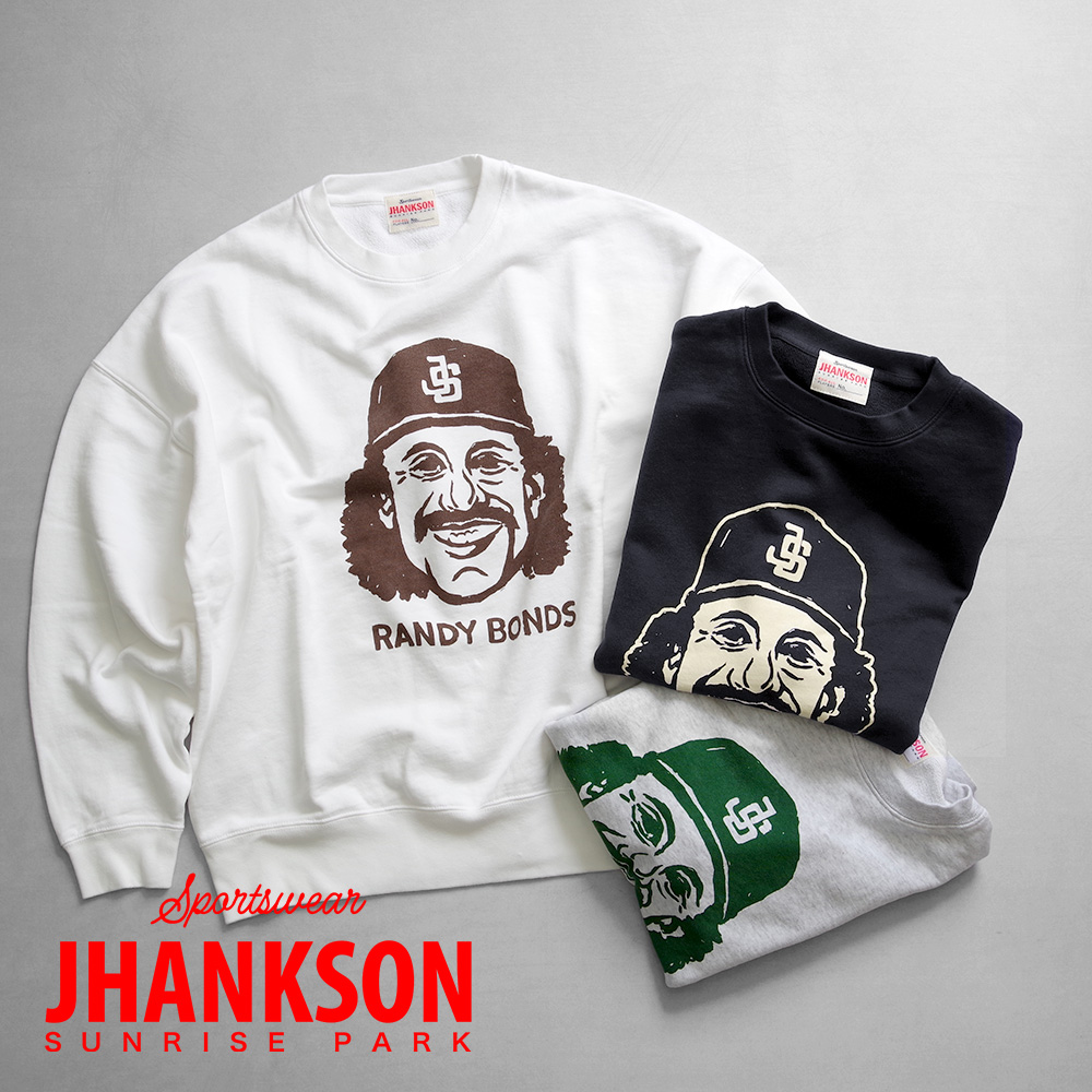 JHANKSON ジャンクソン】RANDY BONDS SWEAT ランディ・ボンズ
