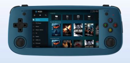 Anbernic RG503 a Rockchip based handheld game console with a