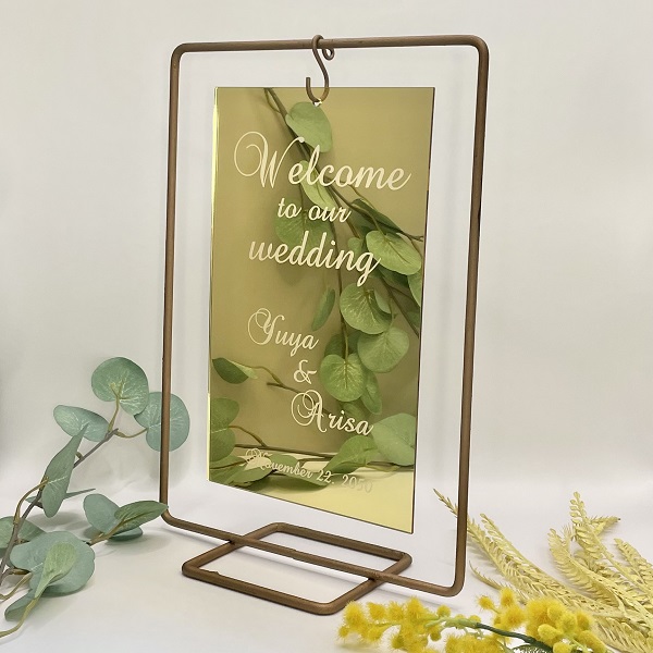 コッパースタンド ミラー ウェルカムボード | 株式会社Lind