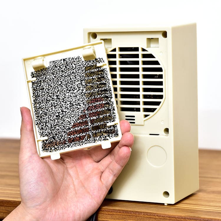 人感センサー付 セラミックファンヒーター PR-WA013 | PRISMATE