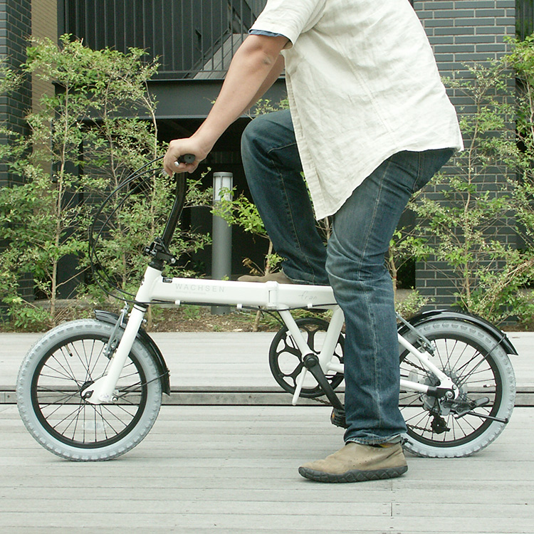 16インチアルミ折りたたみ自転車 7段変速 fran BA-160 | WACHSEN