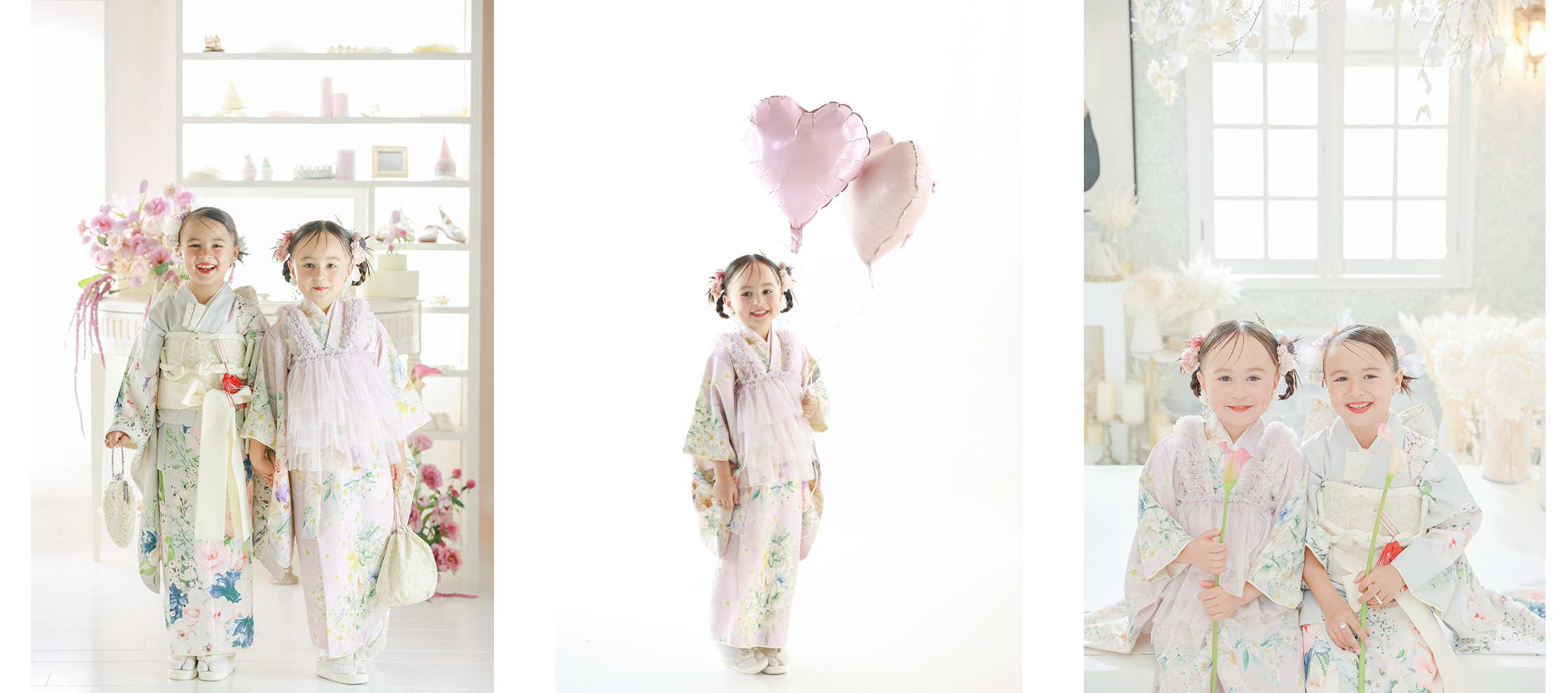 女の子＞七五三を控えている方必見！カラー別で選ぶ女の子着物コーデ