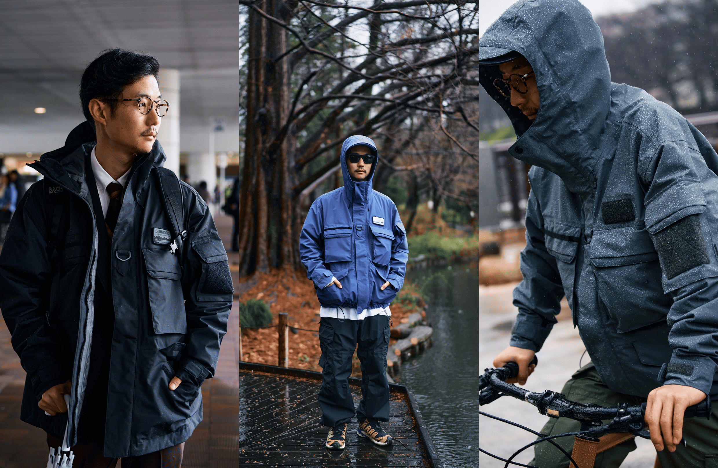 レインウェア雨の日ならではの冒険 ❘ SHIMANO シマノ-Shimano lifestyle