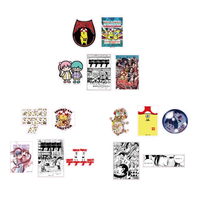 デッドデッドデーモンズデデデデデストラクション』 ステッカー 5枚