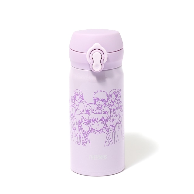 名探偵コナン』サーモス 真空断熱ケータイマグ（ピンクパープル