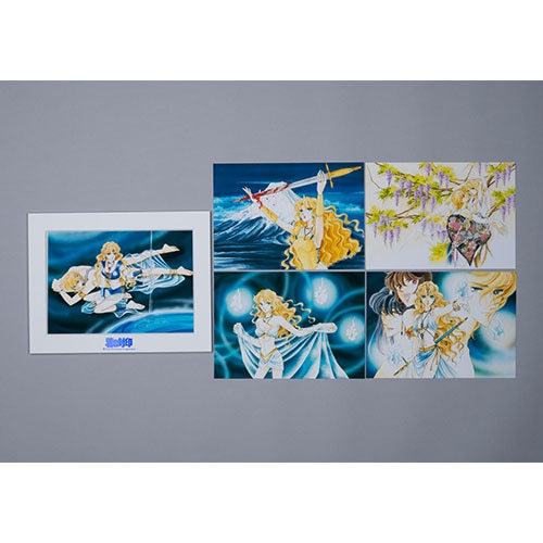 篠原千絵先生画業40周年記念『蒼の封印』卓上複製原画セット