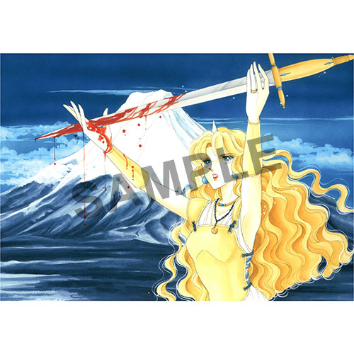 篠原千絵先生画業40周年記念『蒼の封印』卓上複製原画セット