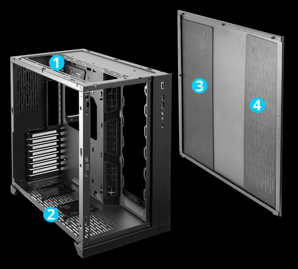 PC-O11 Dynamic Razer Edition - Black Tempered Glass ATX MidTower