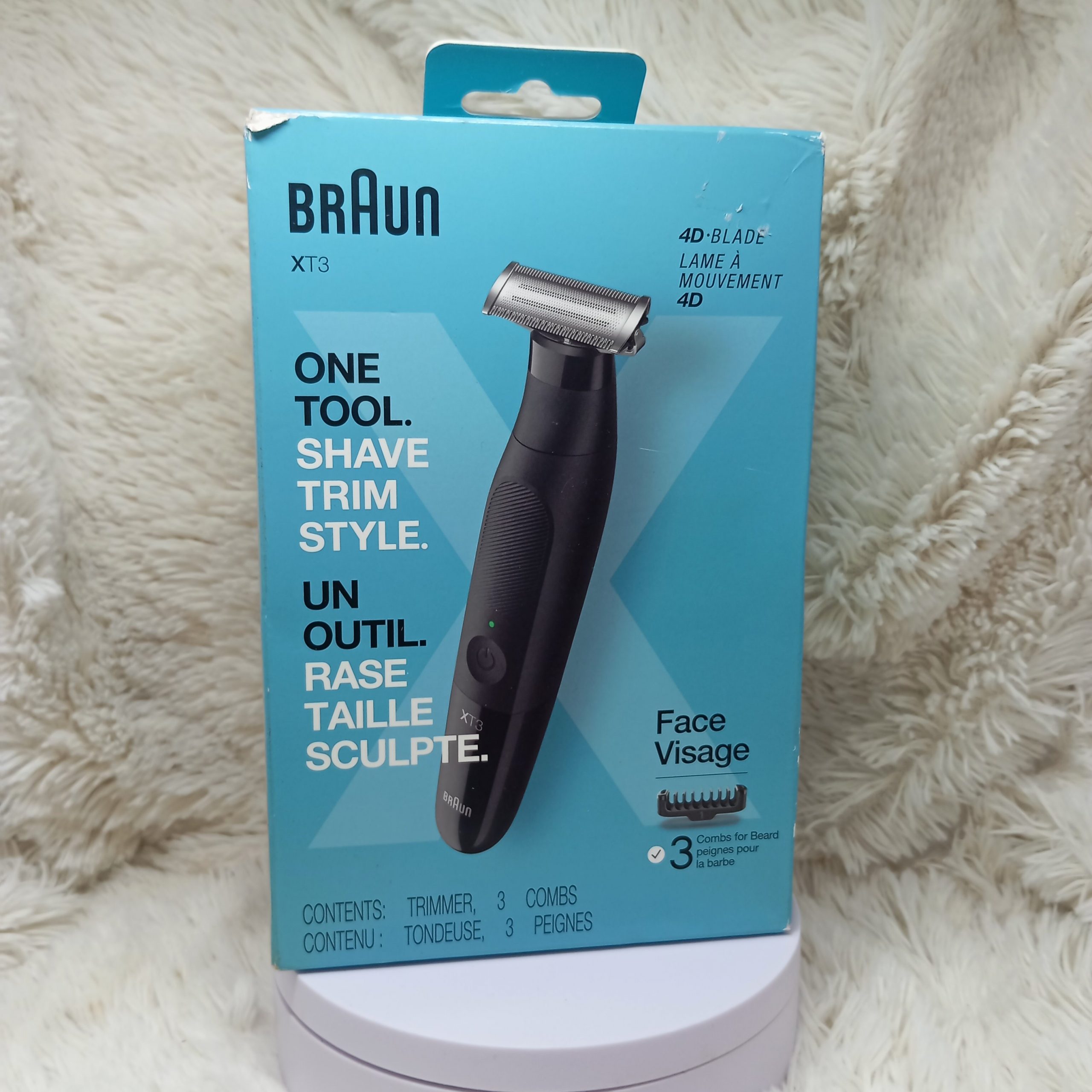 Braun Series XT3 - Beard Trimmer, Shaver, Electric Razor For Men