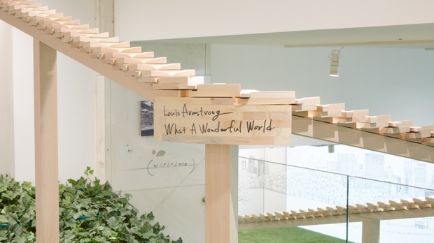 銀座 ソニービル〉の思い出を。 外壁のソニービル記念品ルーバーを