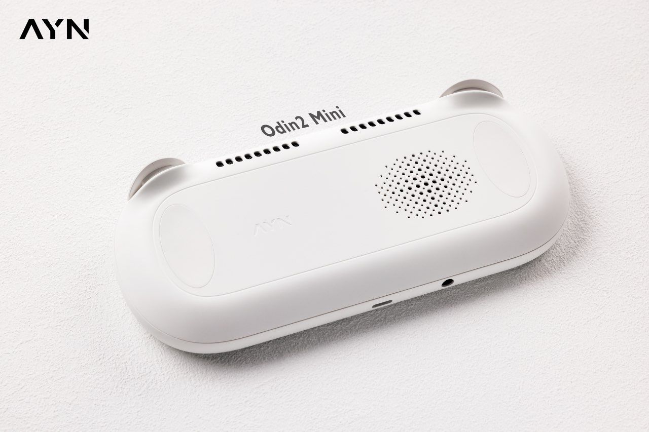 AYN Odin 2 Mini handheld game console with Snapdragon 8 Gen 2