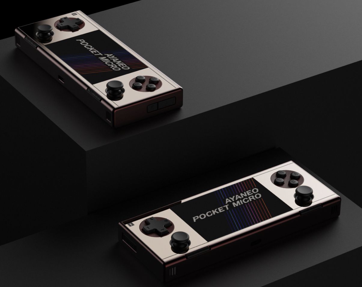 AYANEO Pocket MICRO is a pocket-sized Android game console