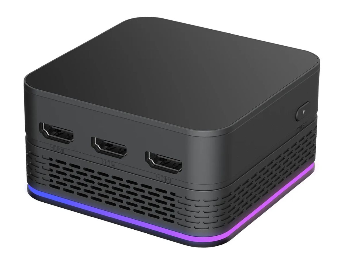 T9 Plus is a palm-sized PC with Intel N100 and triple display