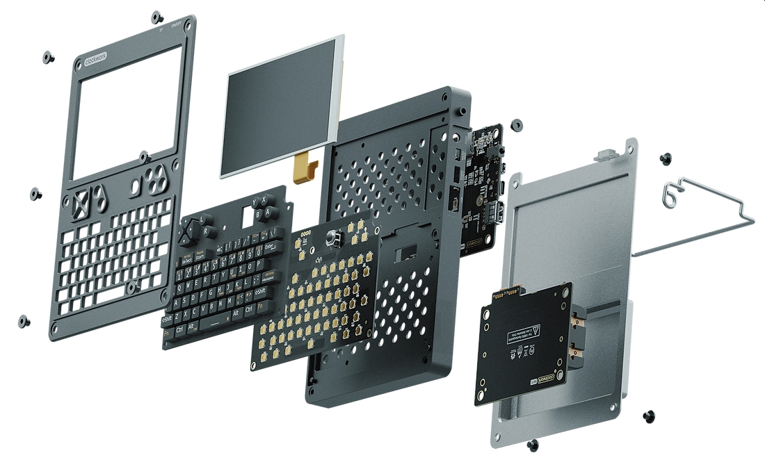 Clockwork's uConsole is a modular portable computer & 
