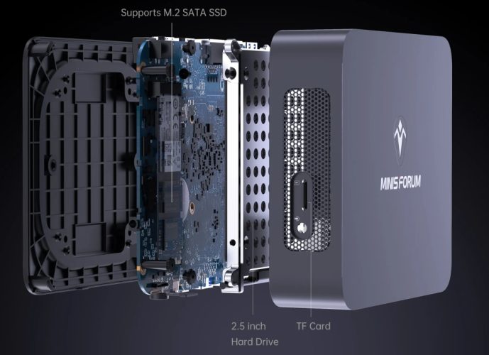 MINISFORUM launches mini PCs with Intel N100 and Core i3-N305