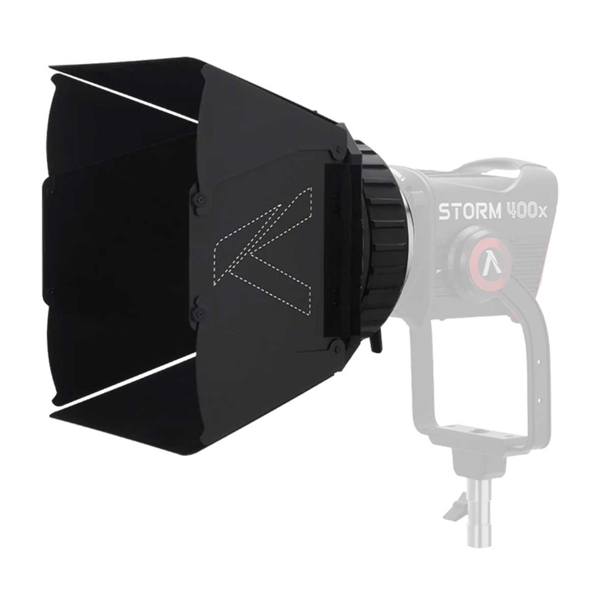 Aputure CF7フレネル + バーンドア (STORM 400x用) - LIGHT UP RENTAL