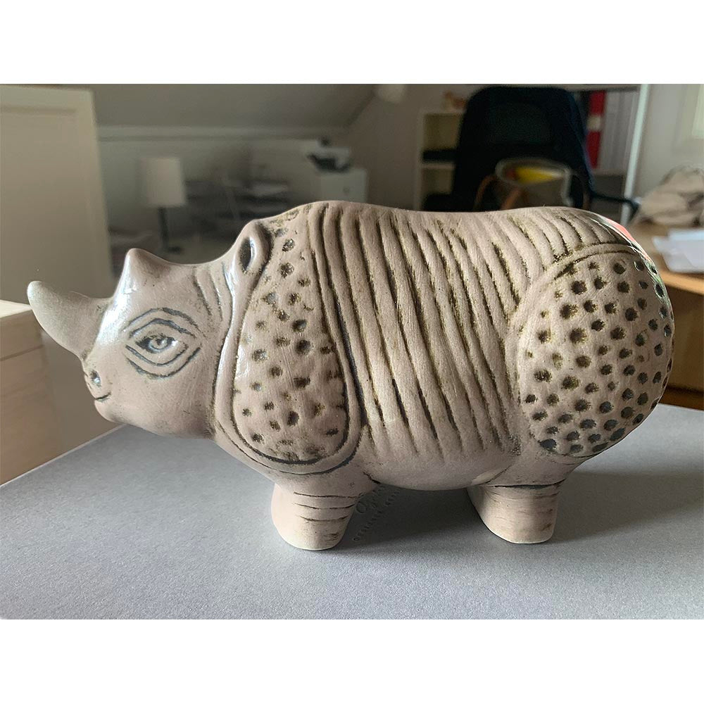 WWF-Noshörning - Rhino – The Lisa Larson Shop