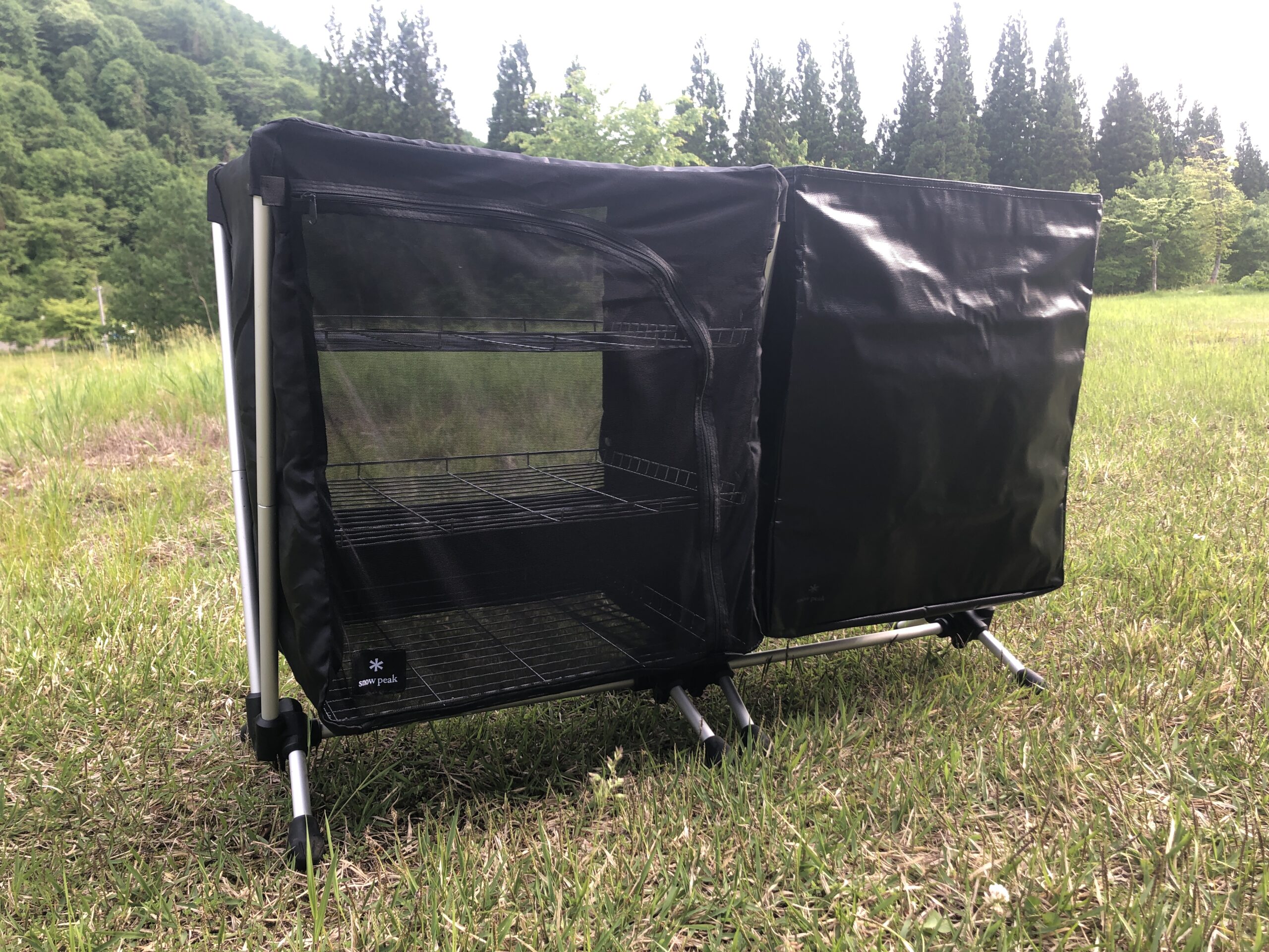 レビュー】分別もできるCOOLなゴミ箱｜スノーピーク ガビングスタンド