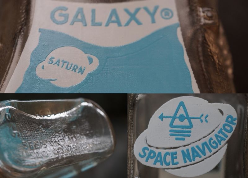USA antique SPACE FOODS GALAXY Spaceman Bottle アメリカ