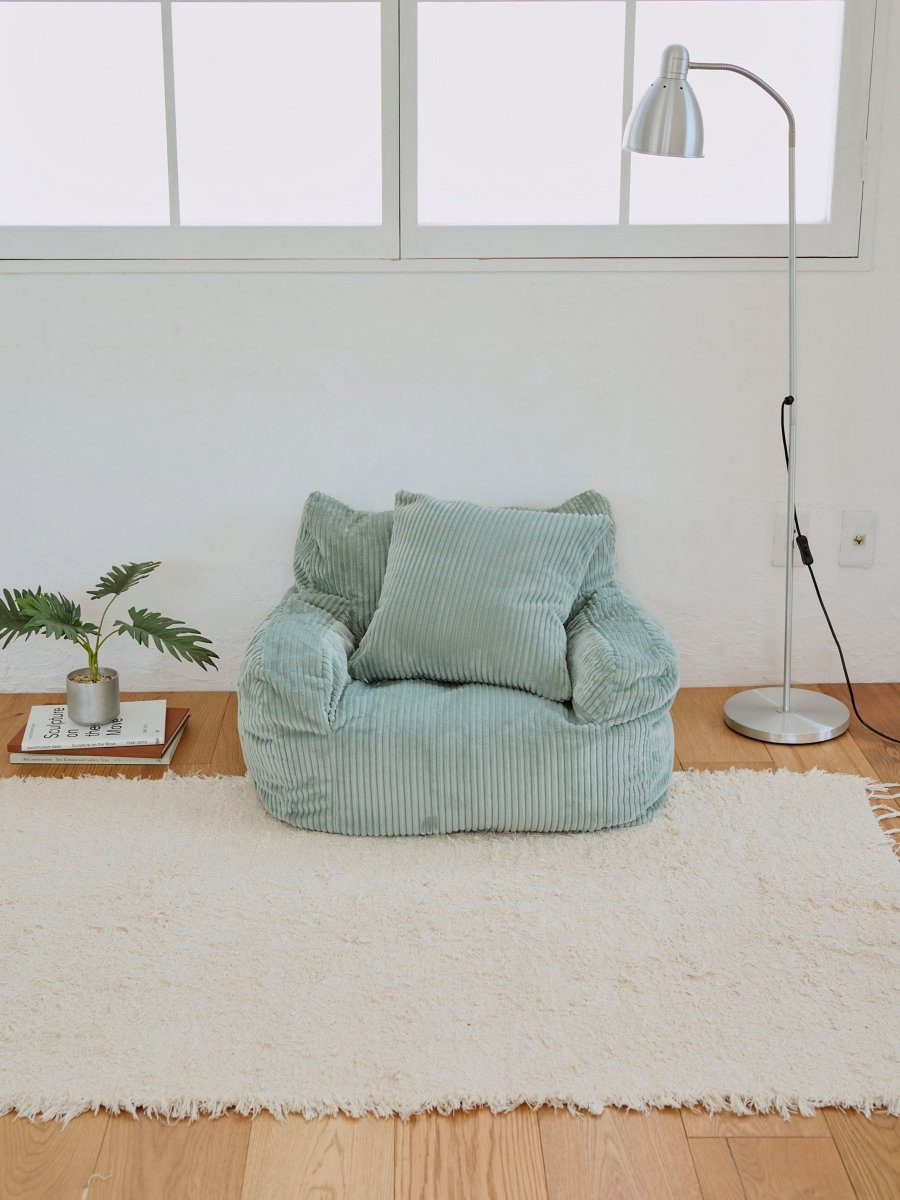 LOOSY 1人掛けビーズソファ ミニ Mint｜1人用ソファ おしゃれ