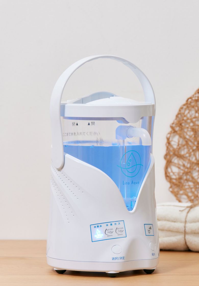 水素飲水器リタアクア | 出来立ての水素水をいつでも・すぐに・たっぷりと
