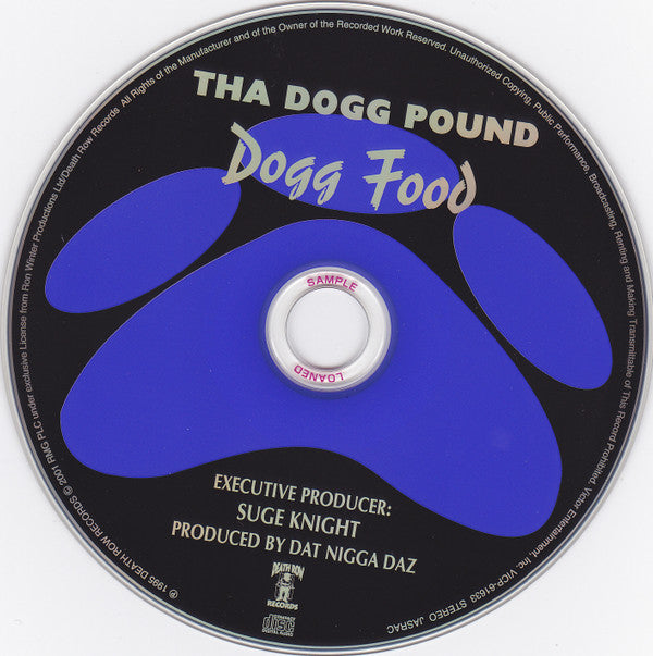 Tha Dogg Pound ‎– Dogg Food (Used CD) (Japanese pressing