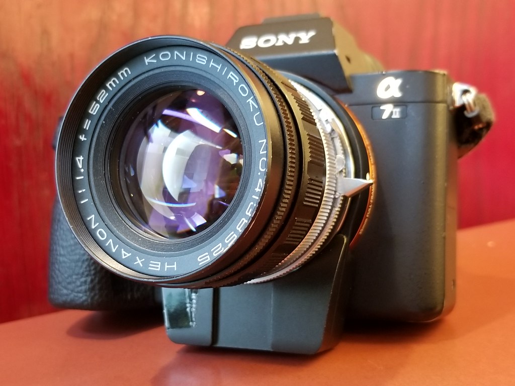 オールドレンズ番外編】開放ふわふわなコニカFマウントKONISHIROKU